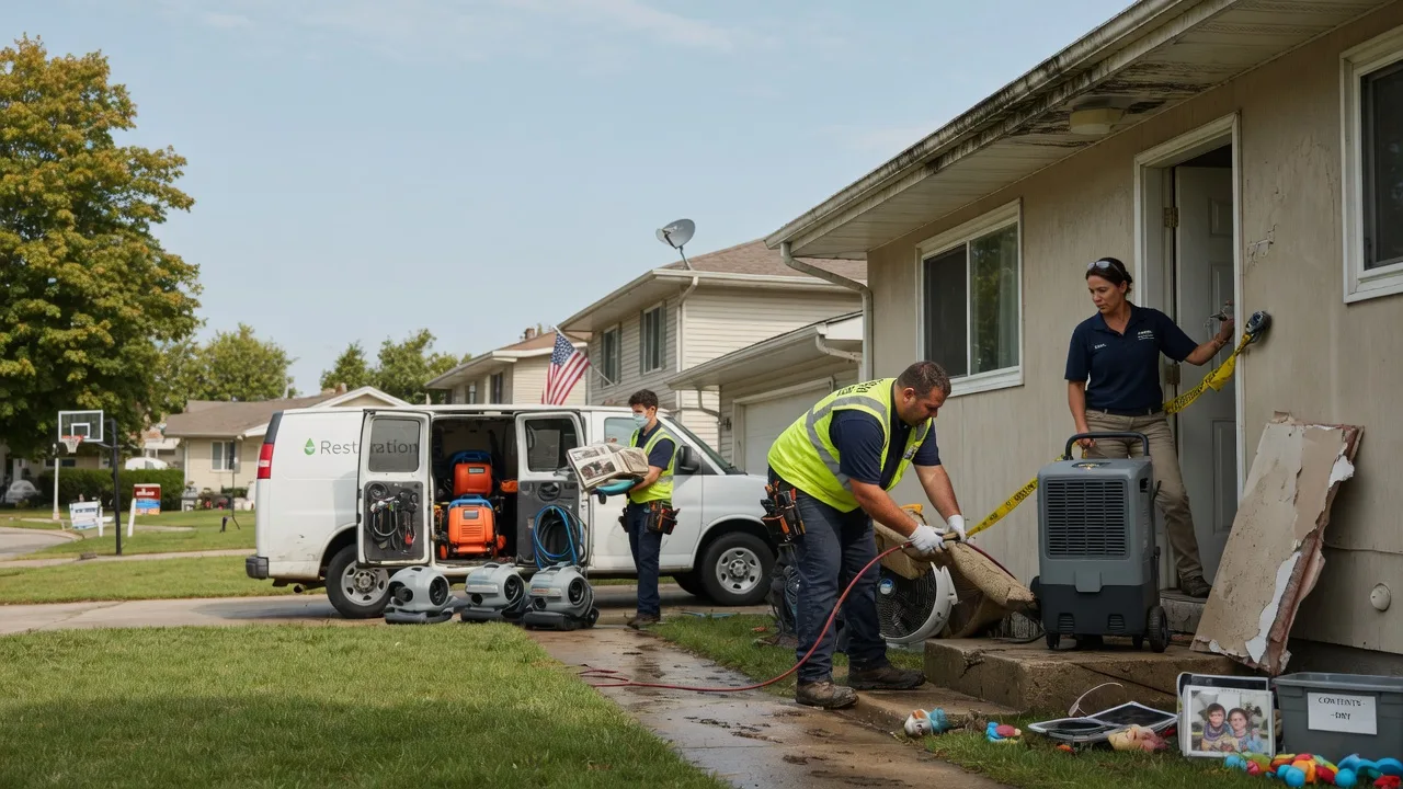 Water Damage Restoration in Mingoville, PA near me
